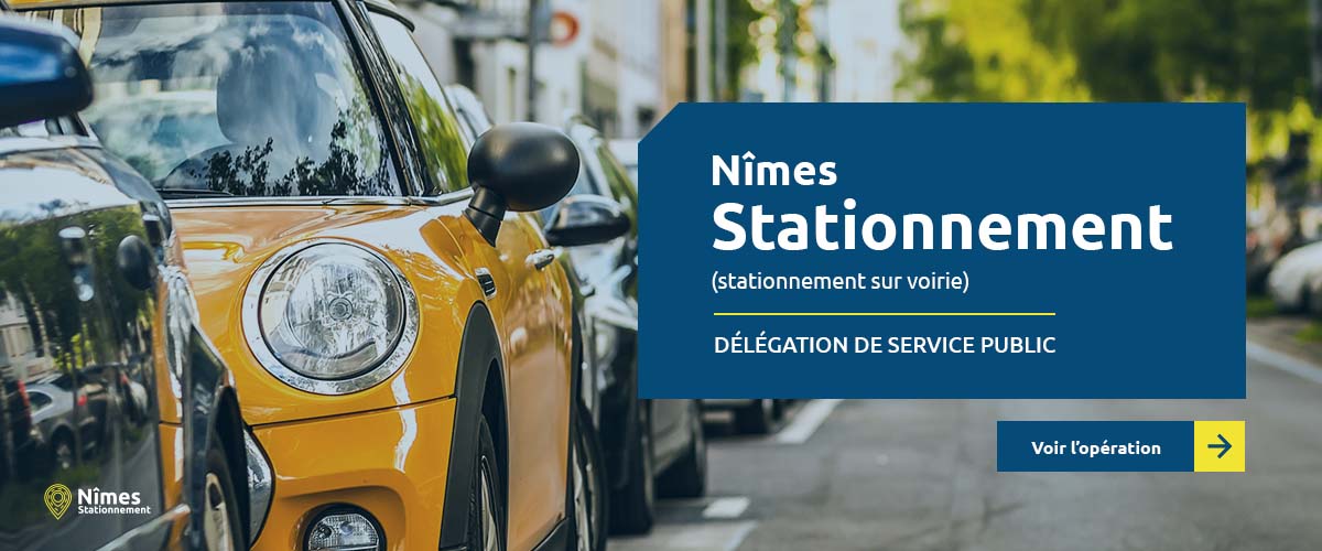 Nîmes Stationnement (stationnement sur voirie) : délégation de service public