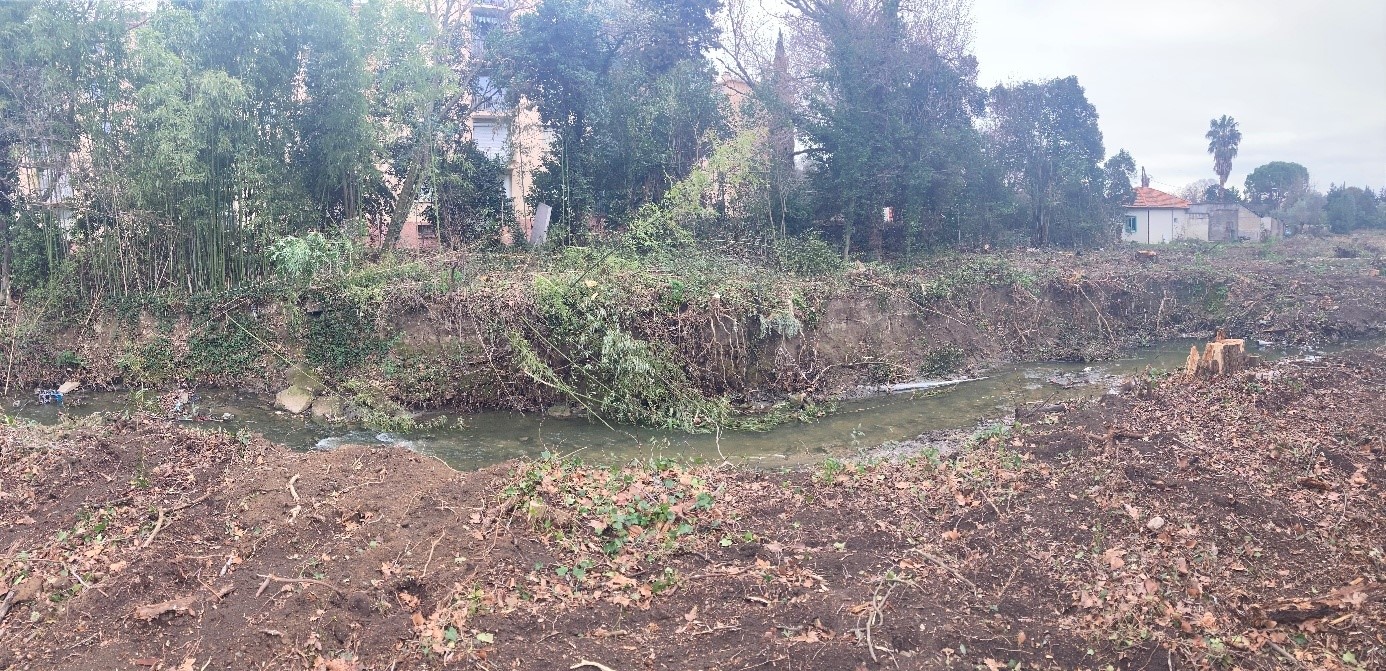 Cadereau Vistre fontaine avant travaux (Moulin des Capelins)