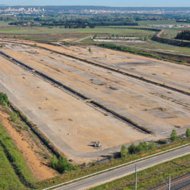 Vue drone de la ZAE Nîmes Sud - avril 2026